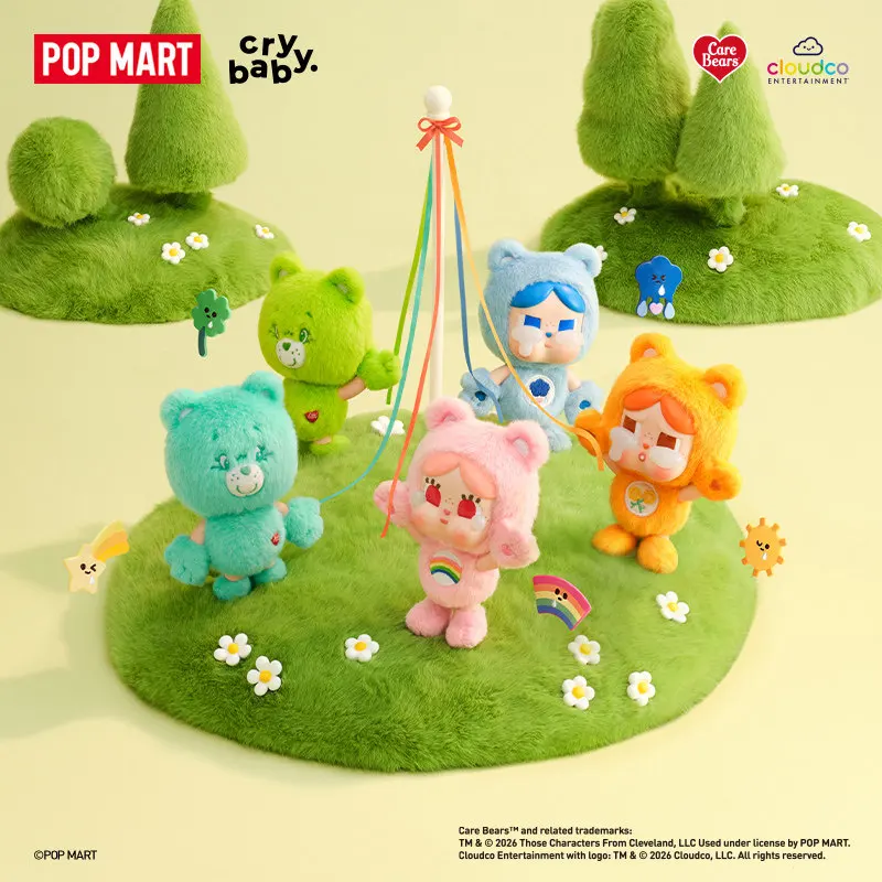POP MART CRYBABY Care Bears Se - огляд і ціна Vinyl Figure Blank