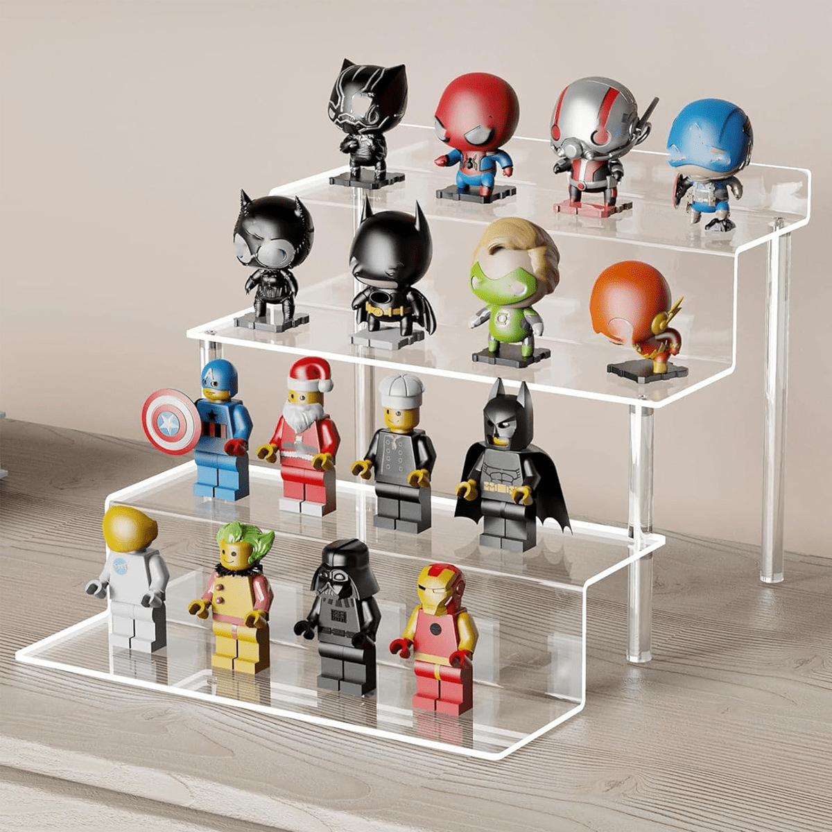 Acrylic Riser Display Stand,4  - огляд і ціна Pop Display Shelf