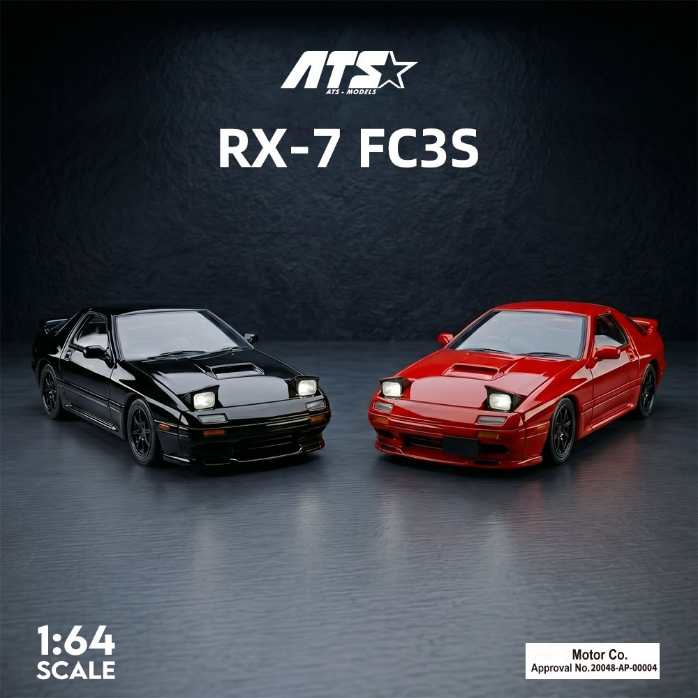 ATS 1:64 Scale RX-7 FC3S Dieca - огляд і ціна Die Cast Car 1 64