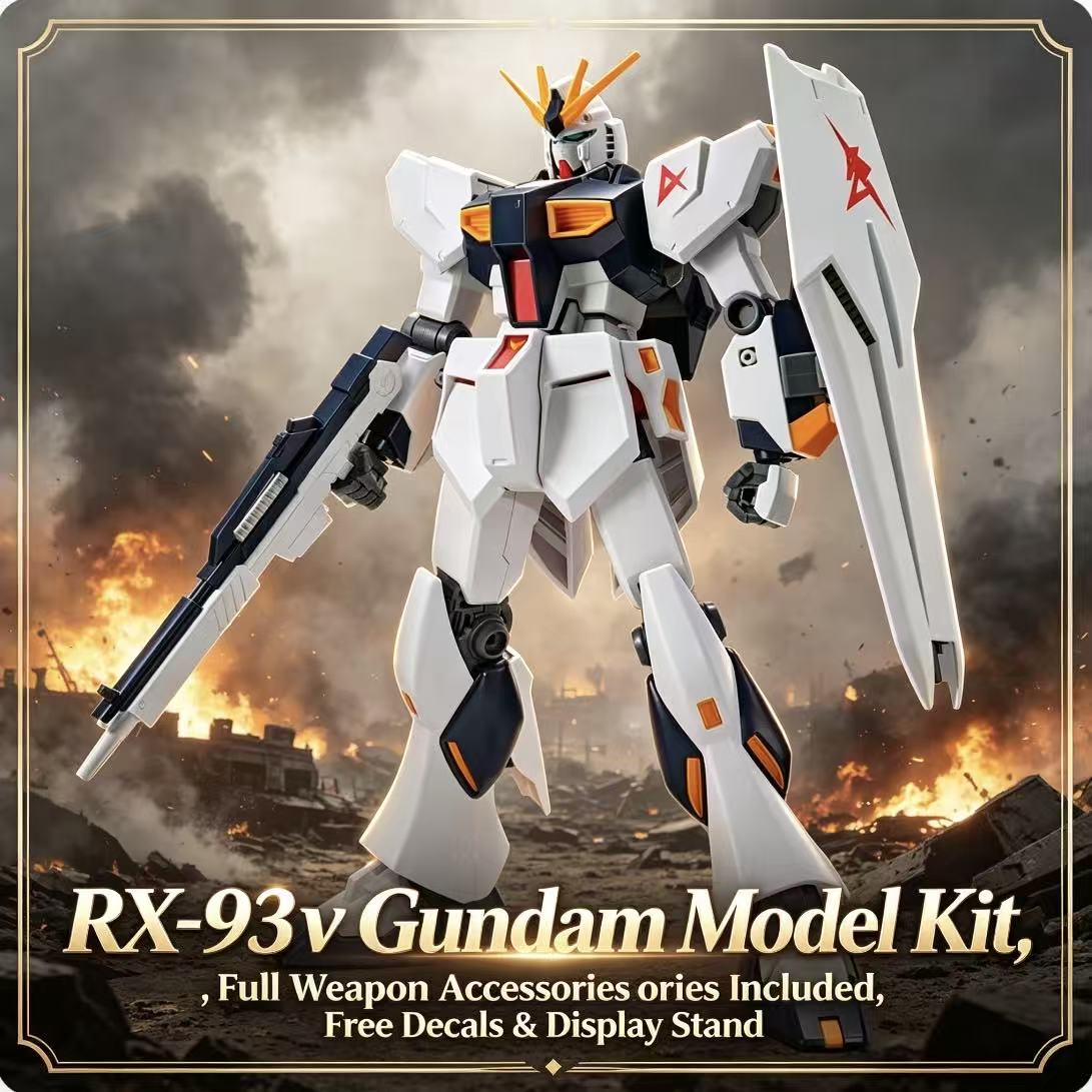 93HG 1/144 ENTRY GRADE RX-93 V - огляд і ціна Bandai Model Gundam Hg