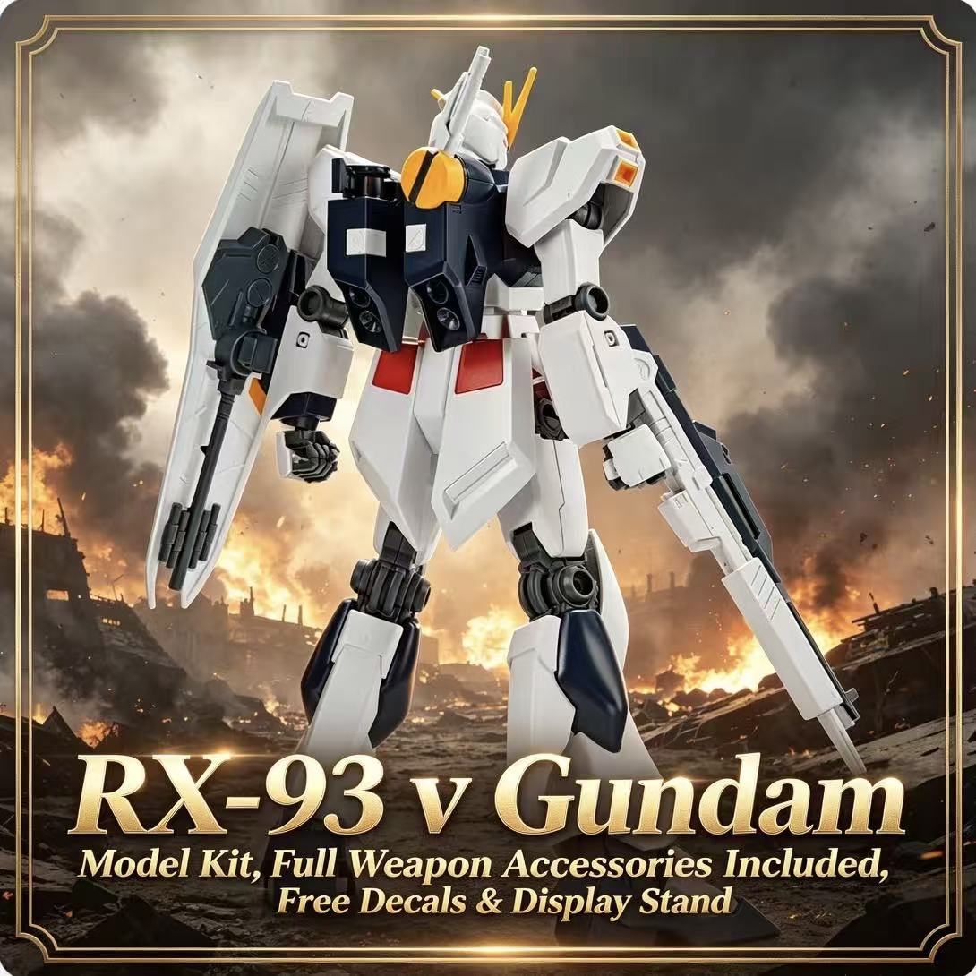 93HG 1/144 ENTRY GRADE RX-93 V - огляд і ціна Bandai Model Gundam Hg