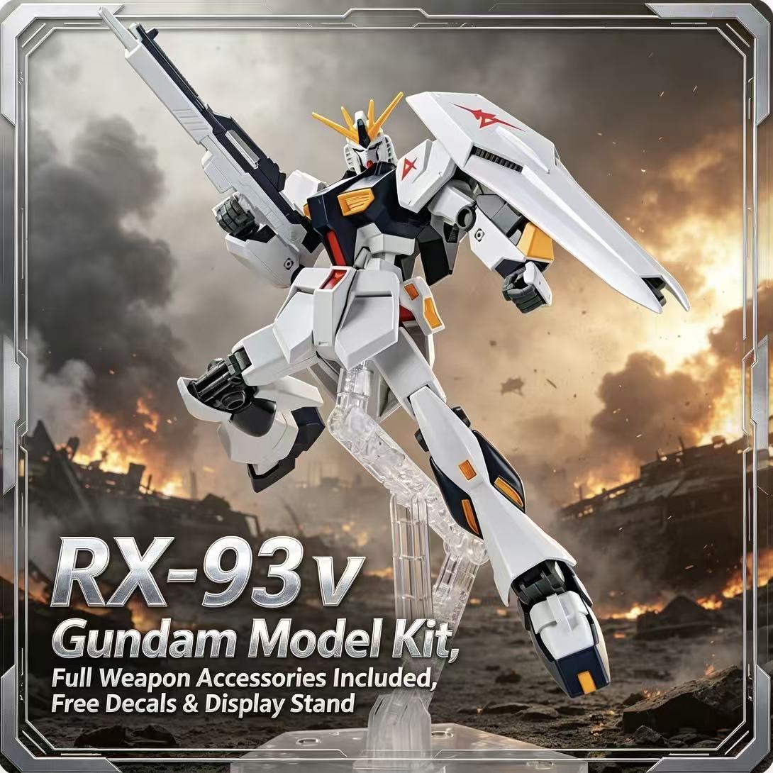 93HG 1/144 ENTRY GRADE RX-93 V - огляд і ціна Bandai Model Gundam Hg