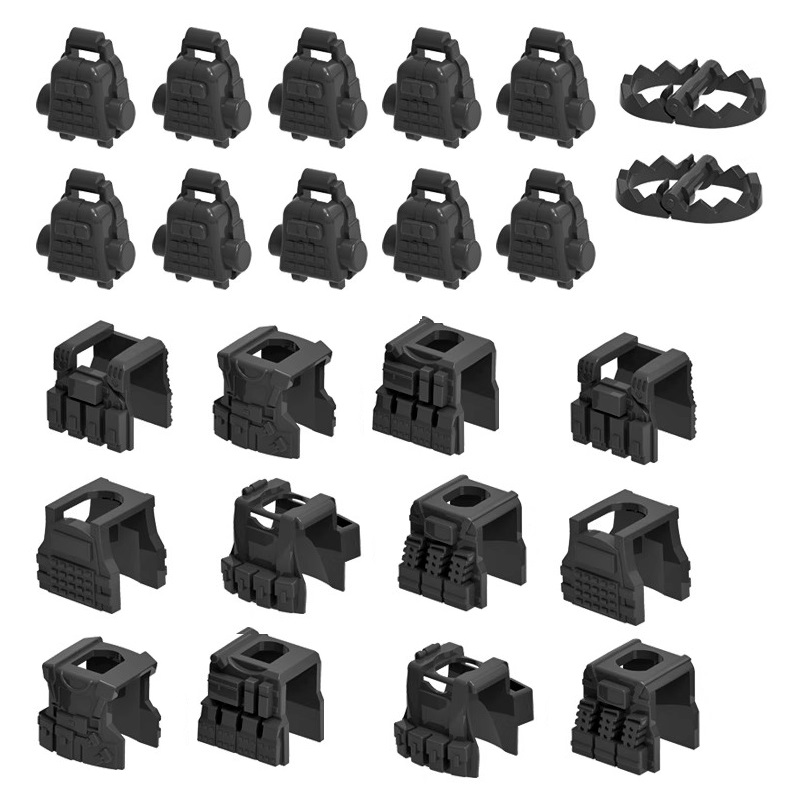 MOC Military Armor Tactical Ve - огляд і ціна Lego Minifigure Holder